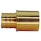 Apollo 3/4 in. Brass PEX Barb x Male Copper Sweat Adapter APXMS3434 - alternate 2